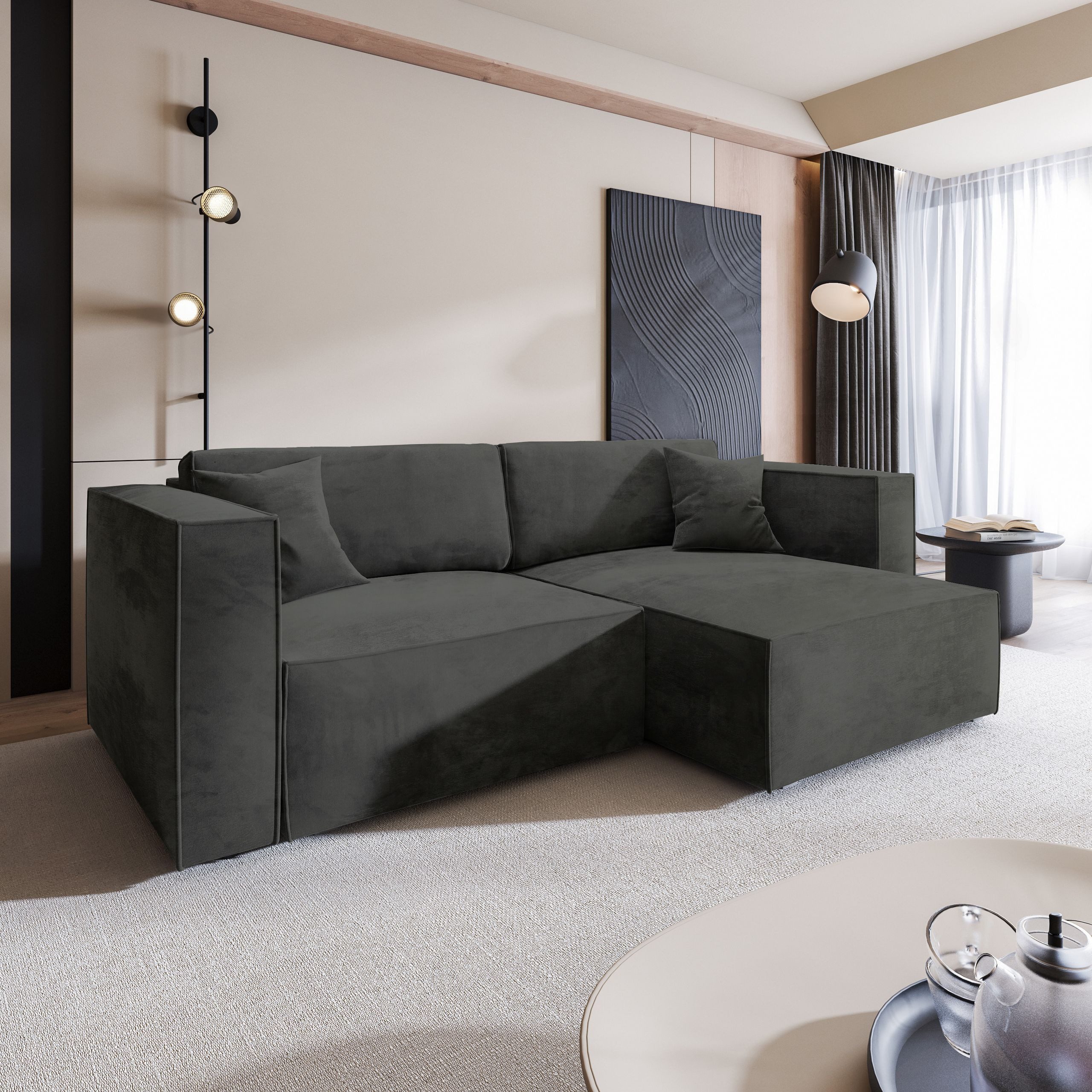 Masseno Ecksofa NERIO mit Schlaffunktion L-Form, günstig online kaufen