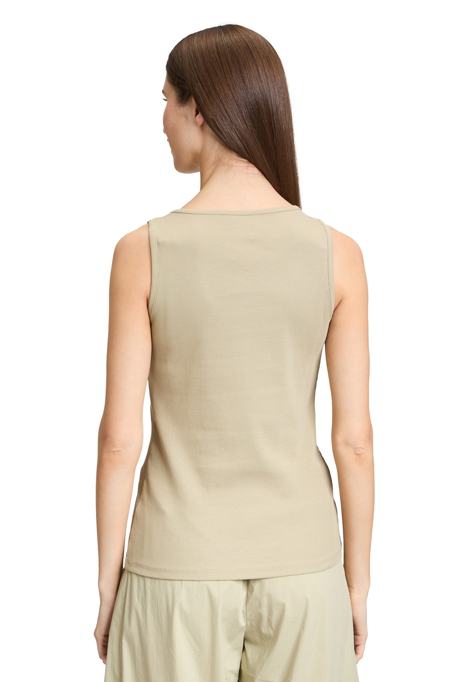 Cartoon T-Shirt Damen mit Rundhalsausschnitt (1-tlg) Material
