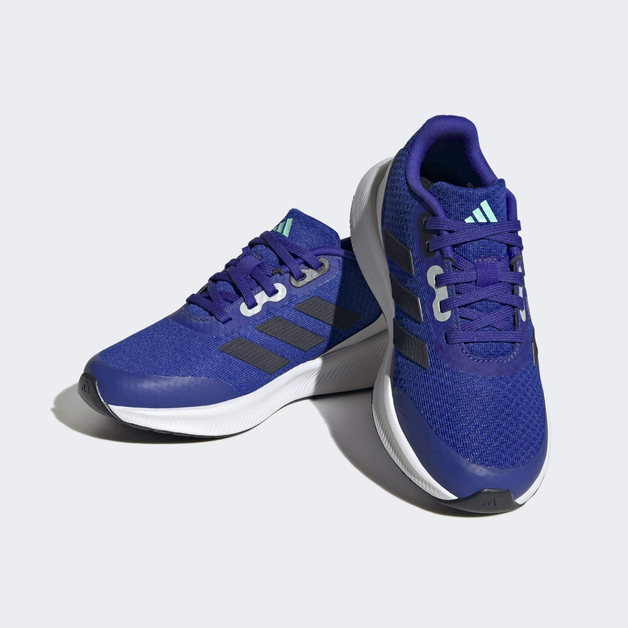 LACE Sportswear / 3 White Legend Cloud RUNFALCON Lucid Blue Ink Sneaker adidas / SCHUH