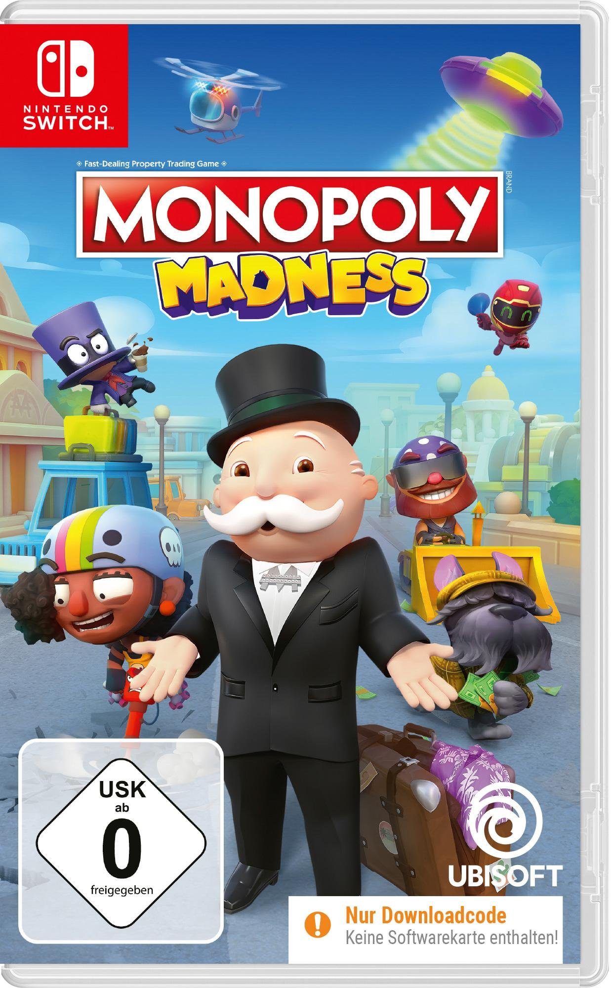 Madness Nintendo Monopoly Switch-Spiel (Download-Code)
