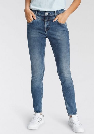 Herrlicher Slim-fit-Jeans »PEPPY SLIM RECYCLED DENIM« Normal Waist Recycled Polyester