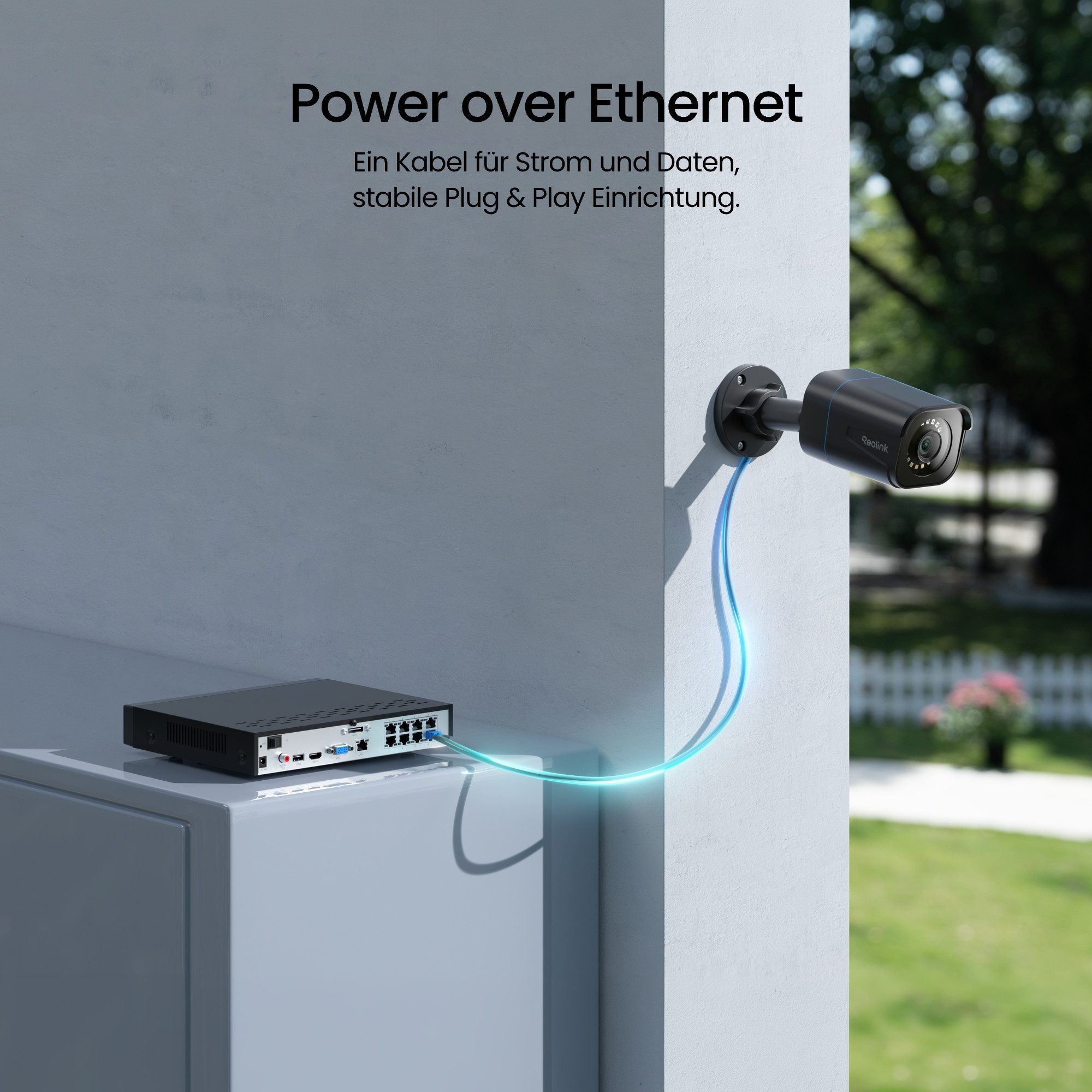 Reolink Überwachungskamera RLC-810A (Außenbereich, Innenbereich, 1-tlg., Personen-/Fahrzeugerkennung, Smart Home, IR Nachtsicht,8MP,4K) – Bild 5 von 5