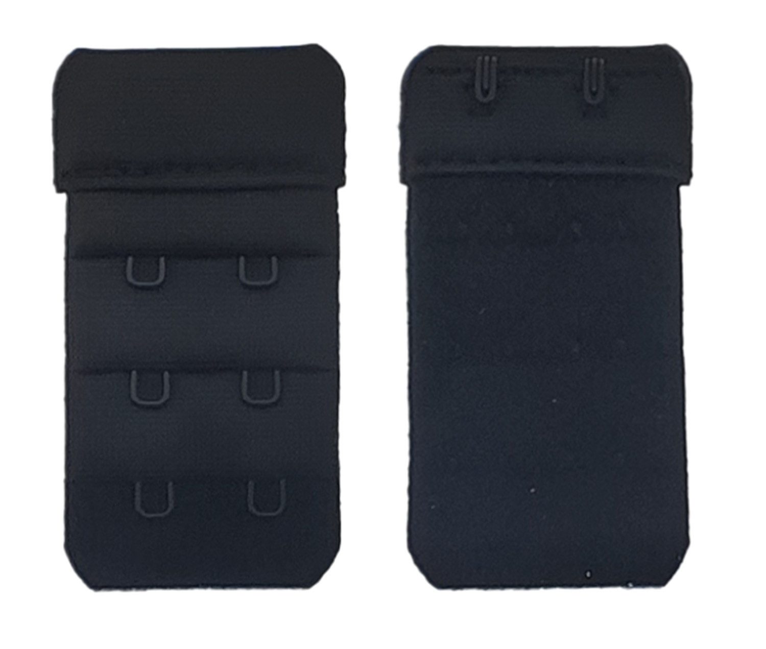 varivendo BH-Verlängerung 3er Set 2-reihig, 32 mm schwarz (Stück, 3 St), BH-Verlängerung BH-Extender BH-Verlängerungsstück BH-Erweiterung B