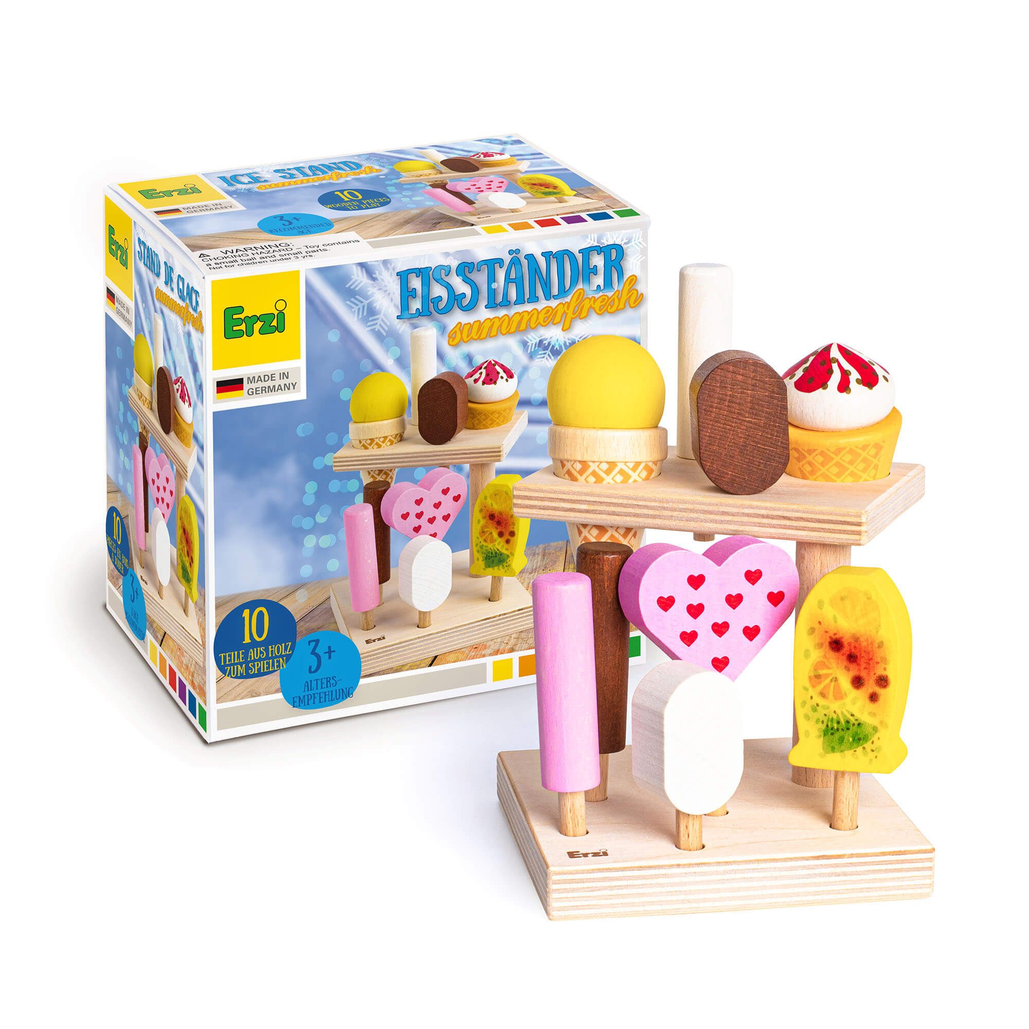 Erzi® Kaufladensortiment Erzi Eisständer summerfresh - Kaufladenzubehör