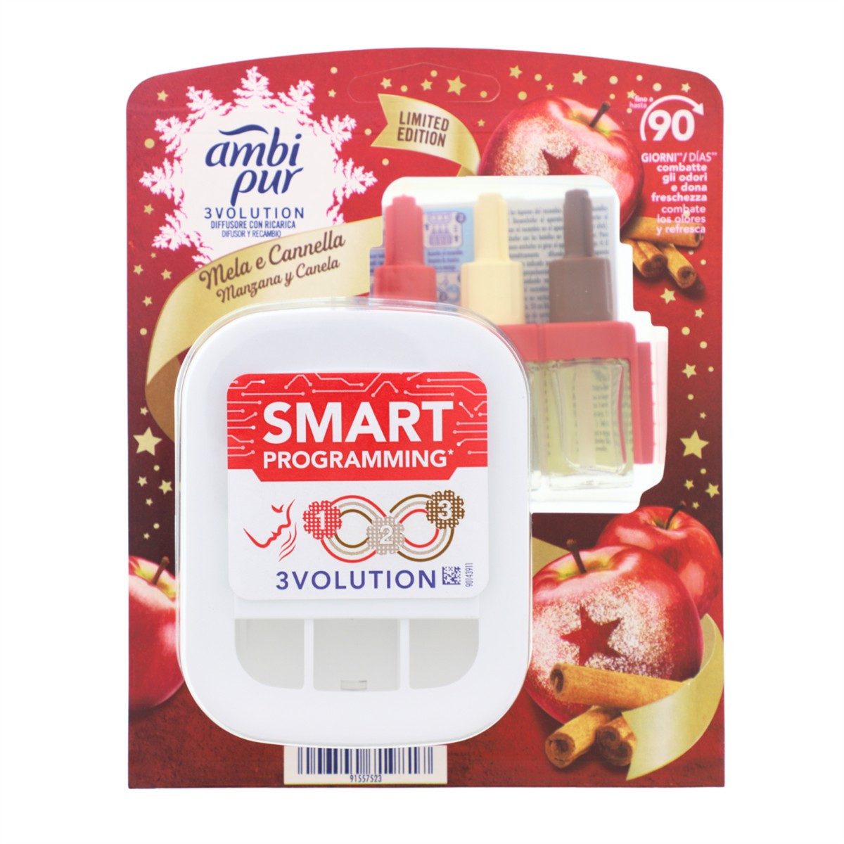 ambi pur Raumduft Ambi Pur 3Volution Duftstecker Starterset Apfel & Zimt 20ml