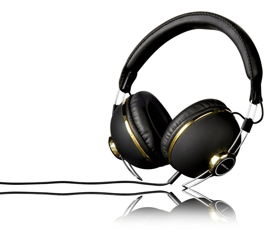 Speedlink »BAZZ Over-Ear Headset + Mikrofon 3,5mm Klinke« Headset  (Integrierte Kabelfernbedienung für Lautstärkeregelung und  Mikrofon-Stummschaltung, Stereo, Kopfhörer Handy MP3 Hifi) online kaufen |  OTTO