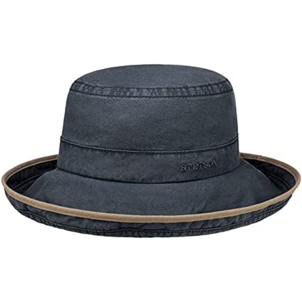 Stetson Ballonmütze uni (keine Angabe, 1-St) dunkelblau