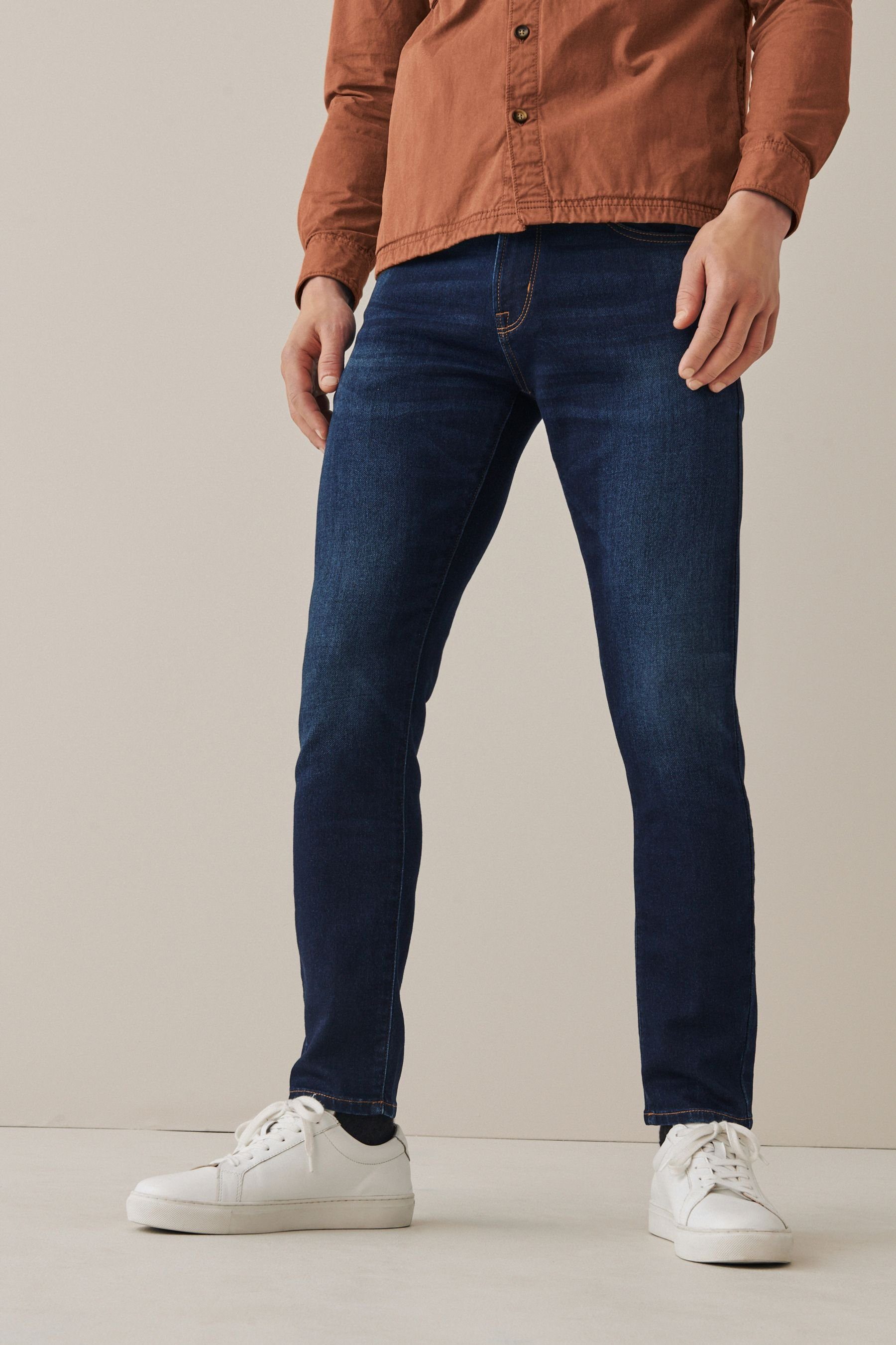 Next Skinny-fit-Jeans (1-tlg) Blue