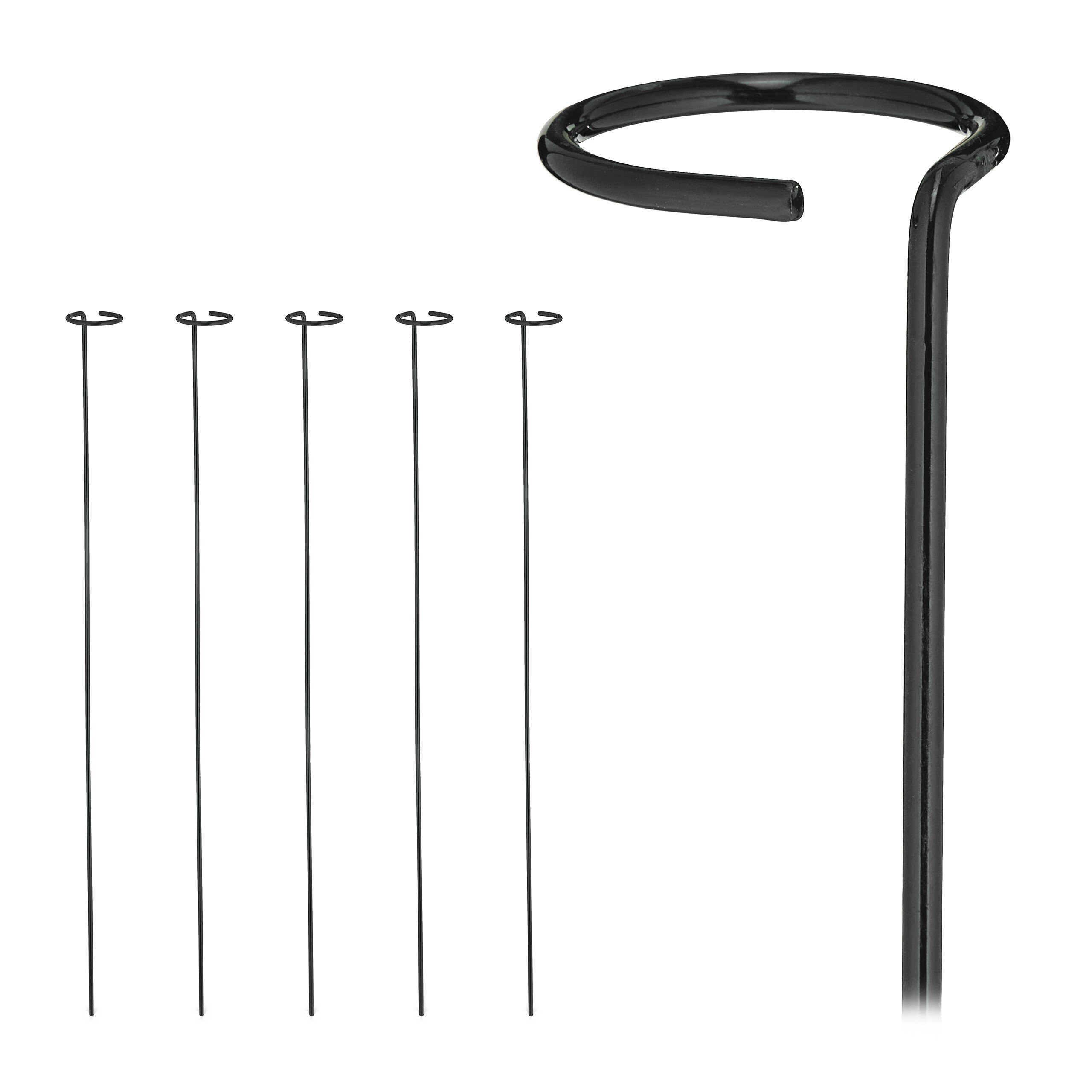 relaxdays Rankhilfe 6er Set Pflanzstäbe aus günstig online kaufen