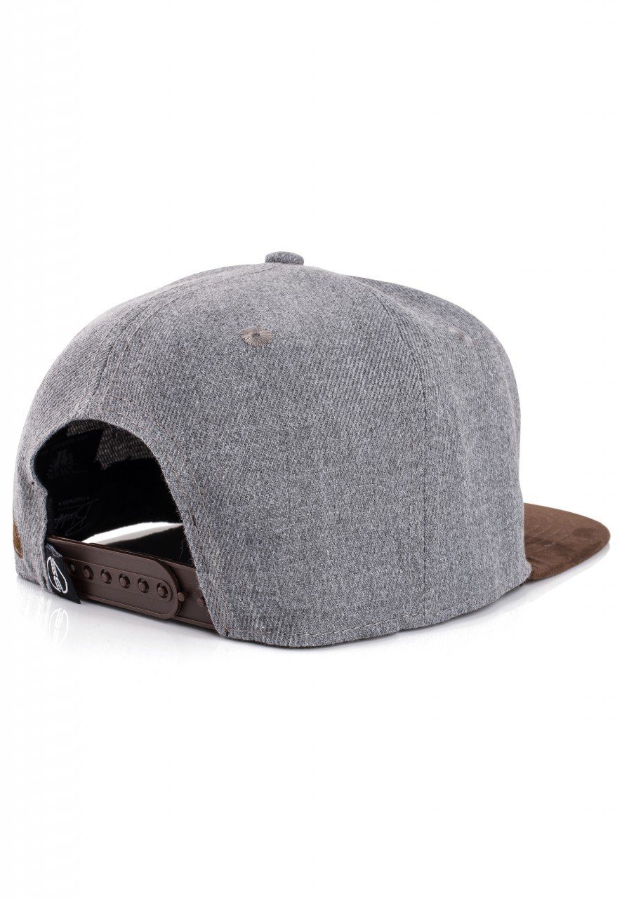 Snapback Grau-Braun Snapback - Blackskies Macquari Cap Cap Port