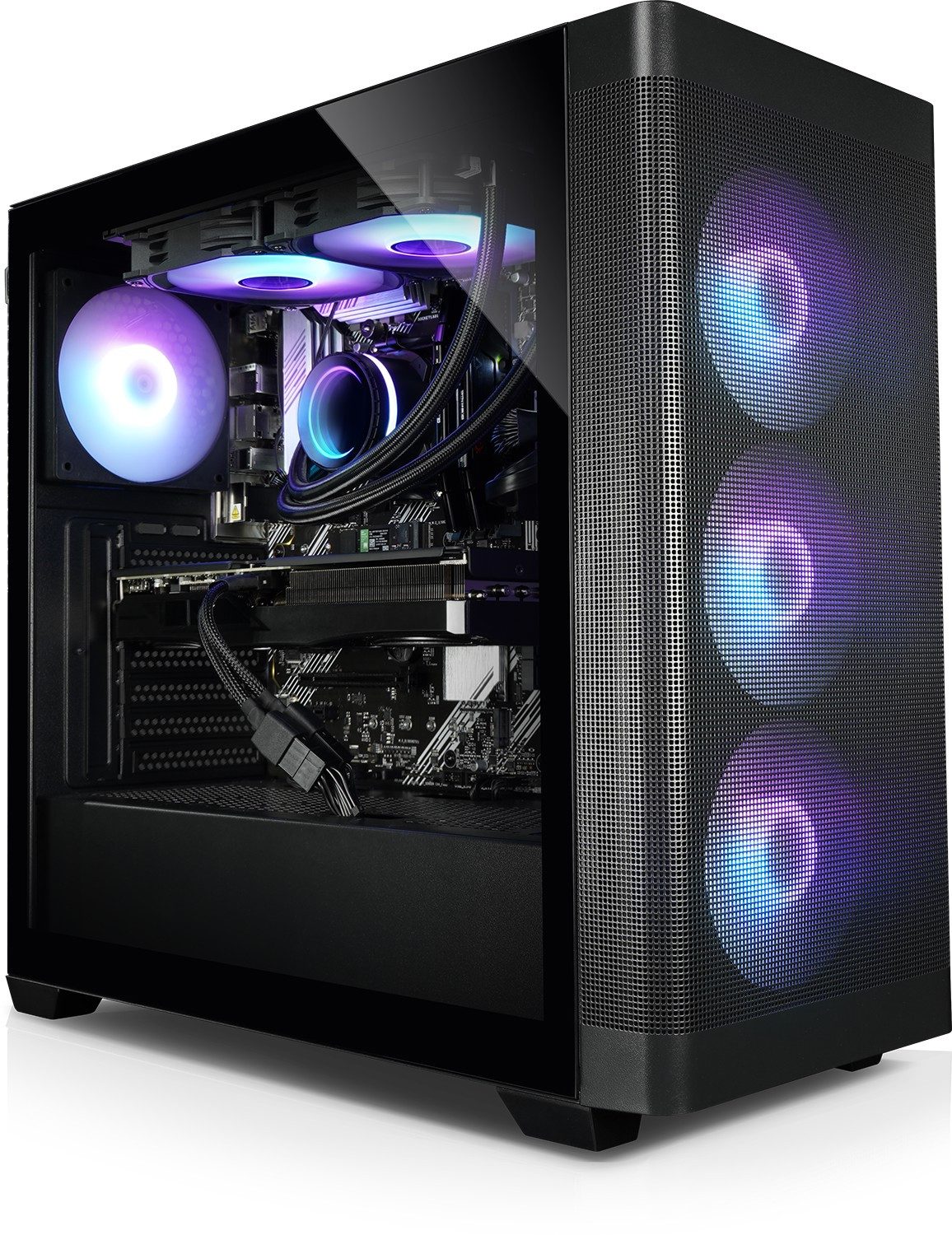 Kiebel Tricera 12 Gaming-PC (Intel Core i9 Intel Core i9-12900KF, RTX 5080, 32 GB RAM, 1000 GB SSD, Wasserkühlung, ARGB-Beleuchtung, WLAN)