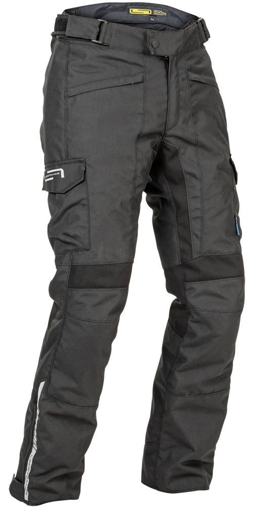 Lindstrands Motorradhose Textile Pants Borgvik Woman Pants Black Short And Wide