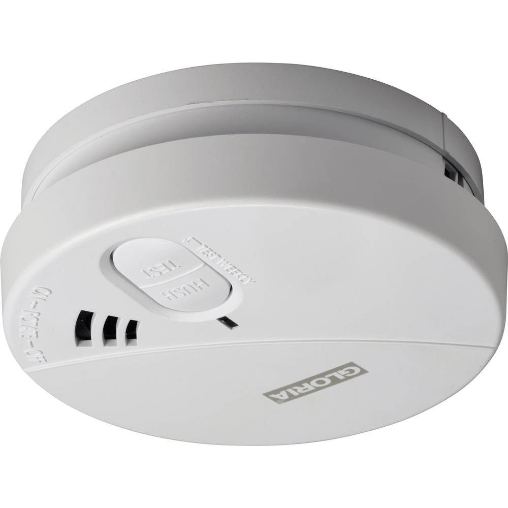 Gloria Rauchwarnmelder R-5 25186500.0000 Rauchmelder (inkl. 5 Jahres-Batterie)