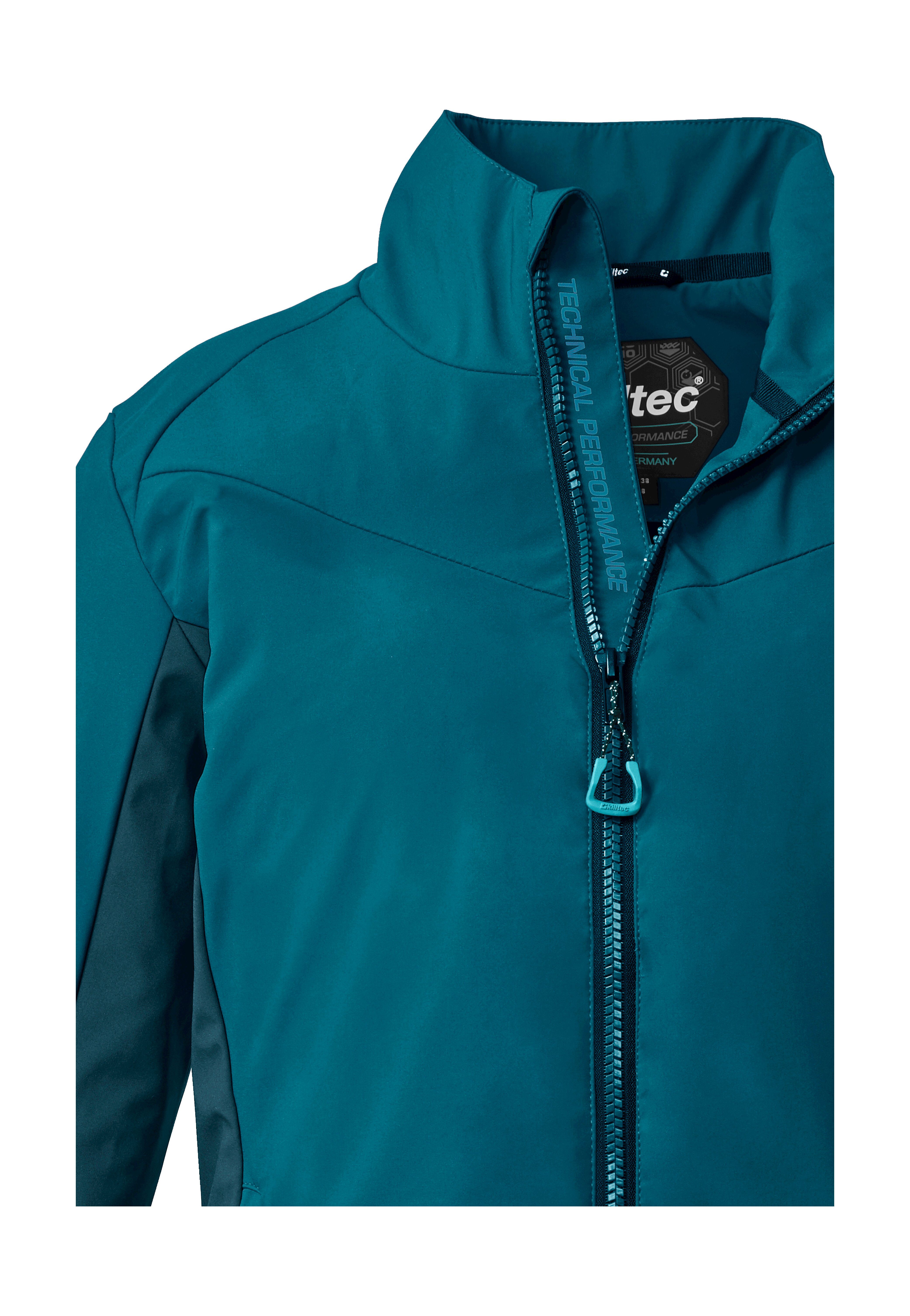 Killtec Softshelljacke KOW 102 WMN SFTSHLL JCKT Schmale Softshelljacke, wasser- und windabweisend, atmungsaktiv