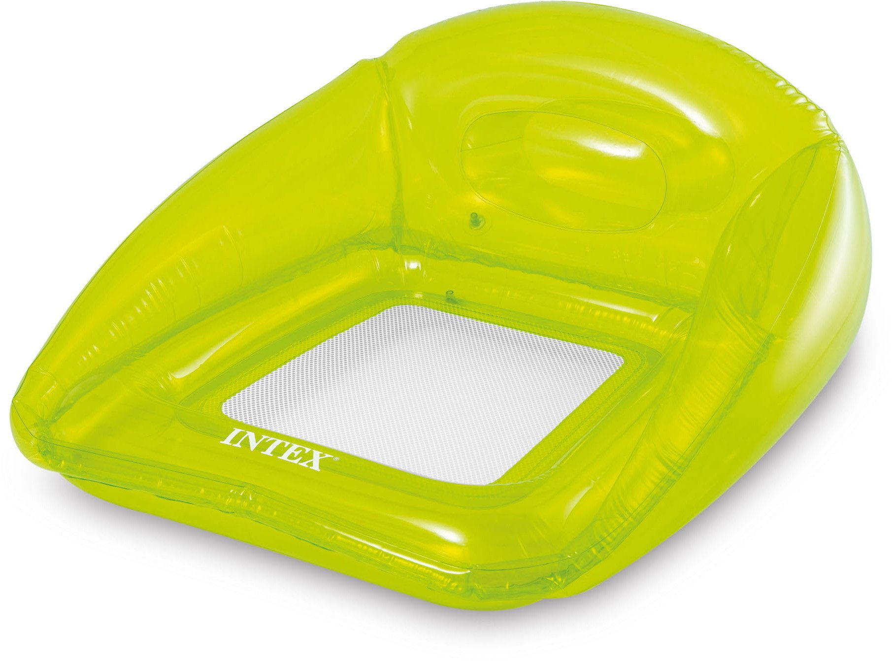 Intex Schwimmsessel Schwimmliege Transparent Lounge 104 günstig online kaufen
