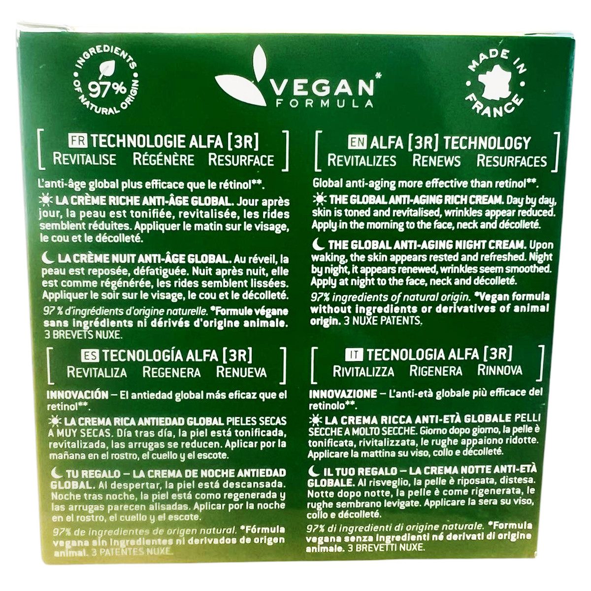 Nuxe Tagescreme Nuxuriance Ultra Set - Anti-Aging Rich Cream 50ml/Anti-Aging Nigh