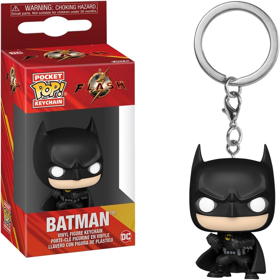 Funko Schlüsselanhänger The Flash - Batman Pocket POP! Keychain