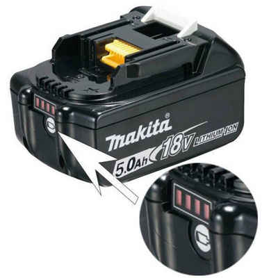 Makita BL1850B Akku (18 V), LXT Akkusystem, Ladestandsanzeige