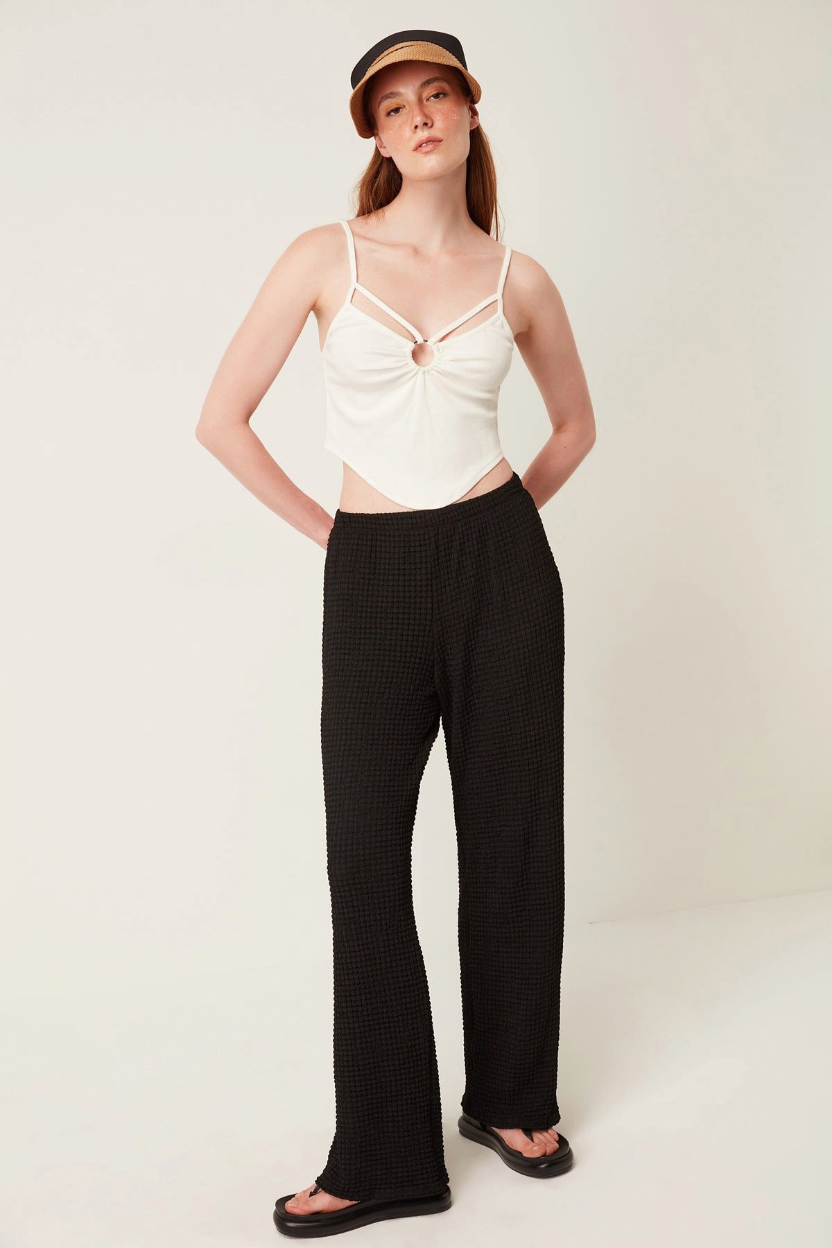 No Matter What Chinohose Strukturierte Hose