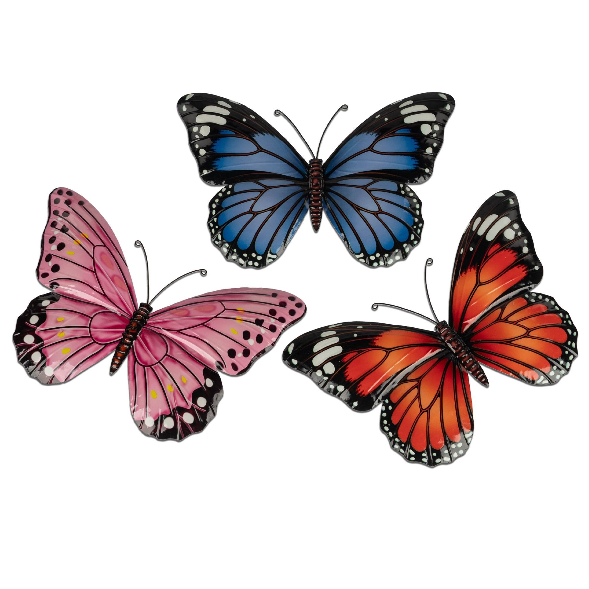 formano Wandbild Sommerzeit, Schmetterling, Höhe: 21cm, Farbe: Mehrfarbig, günstig online kaufen