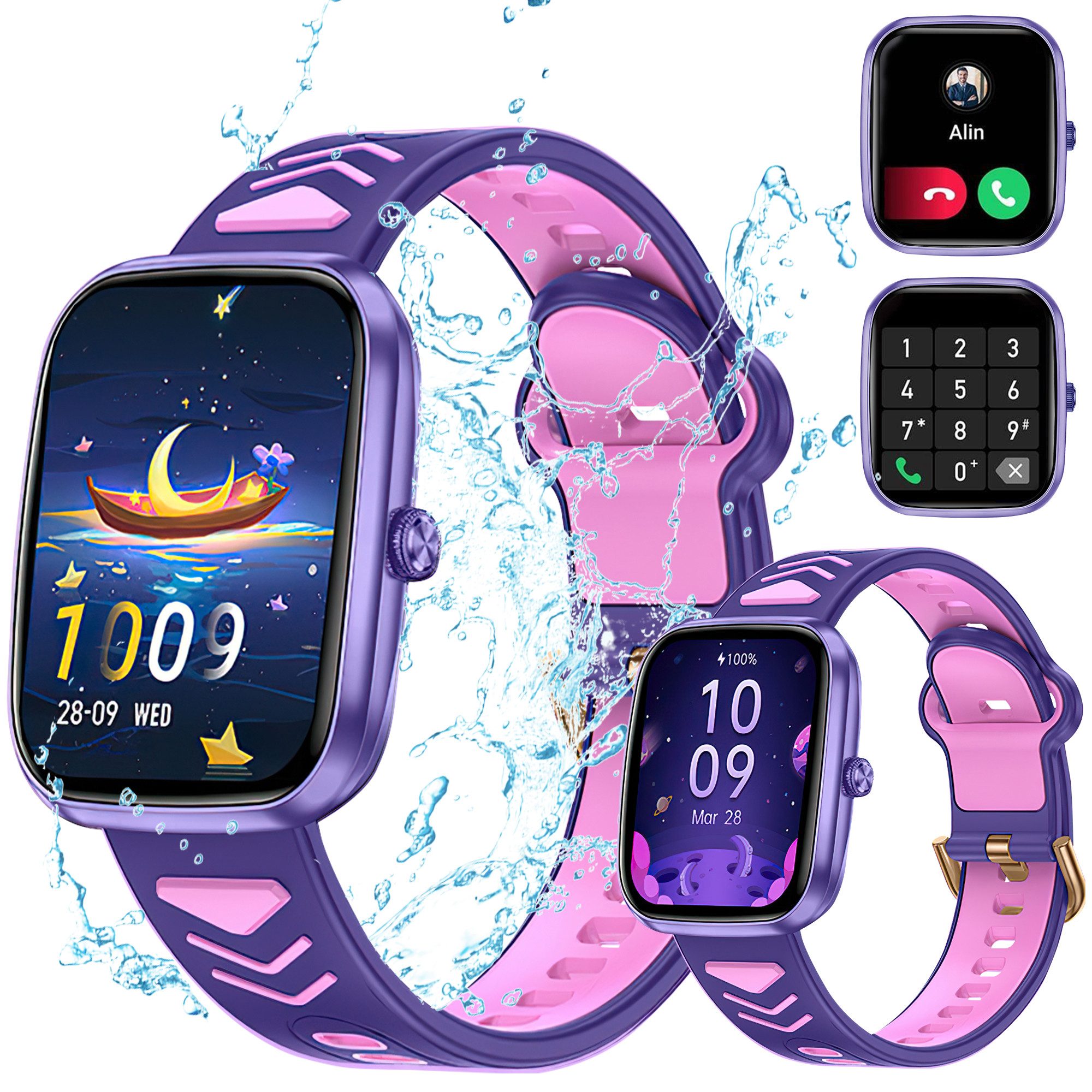 Kinder Smartwatch für Jungen und Mädchen Smartwatch