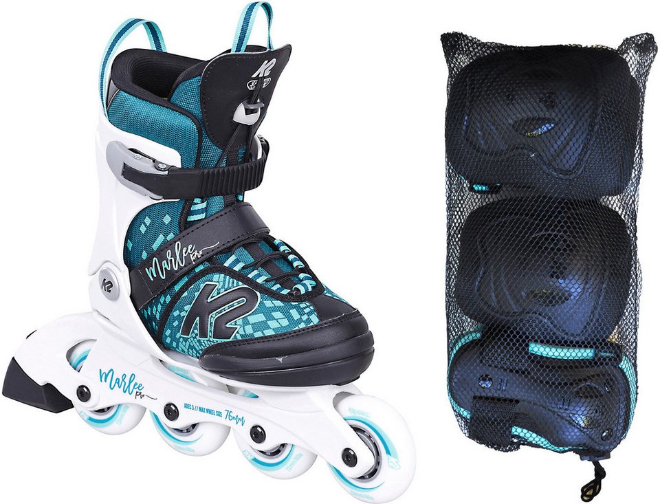 K2 Skates Marlee Pro 30F0225.1.1.L Girls' Inline Skates Light Blue - Purple K2 Skates Marlee Pro 30F0225.1.1.L Girls' Inline Skates Light Blue - Purple