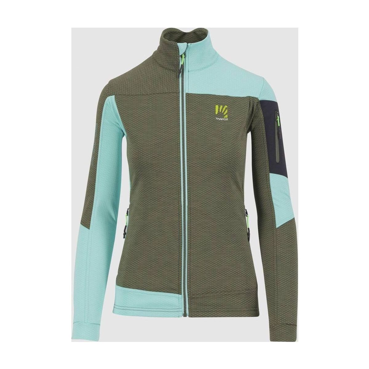 Karpos Fleecejacke Cherz W Fleece Wärmeisolierende und atmungsaktive Fleecejacke. Aufgrund der