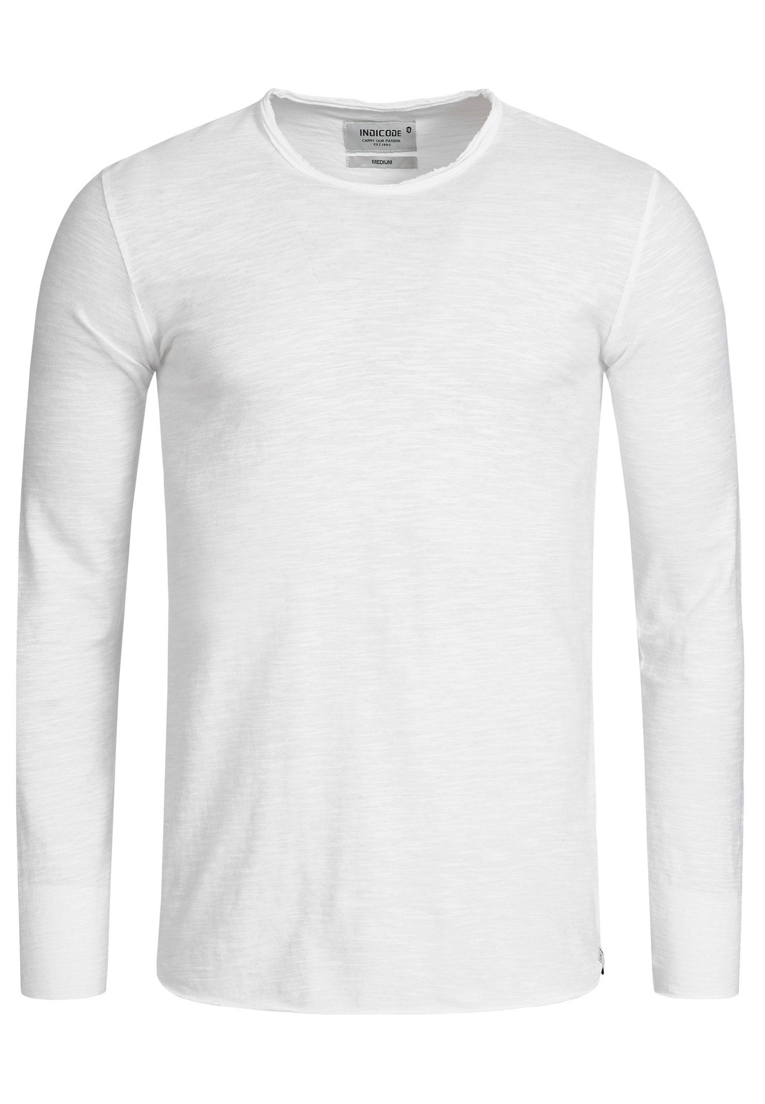 Indicode Langarmshirt Herren Willbur Longsleeve Shirt Herrenshirt Longsleev günstig online kaufen