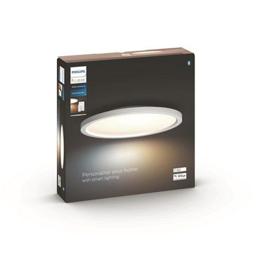Philips Hue LED Panel LED Panel White Ambiance Aurelle in Weiß 21W 2450lm, keine Angabe, Leuchtmittel enthalten: Ja, fest verbaut, LED, warmweiss, LED Panele