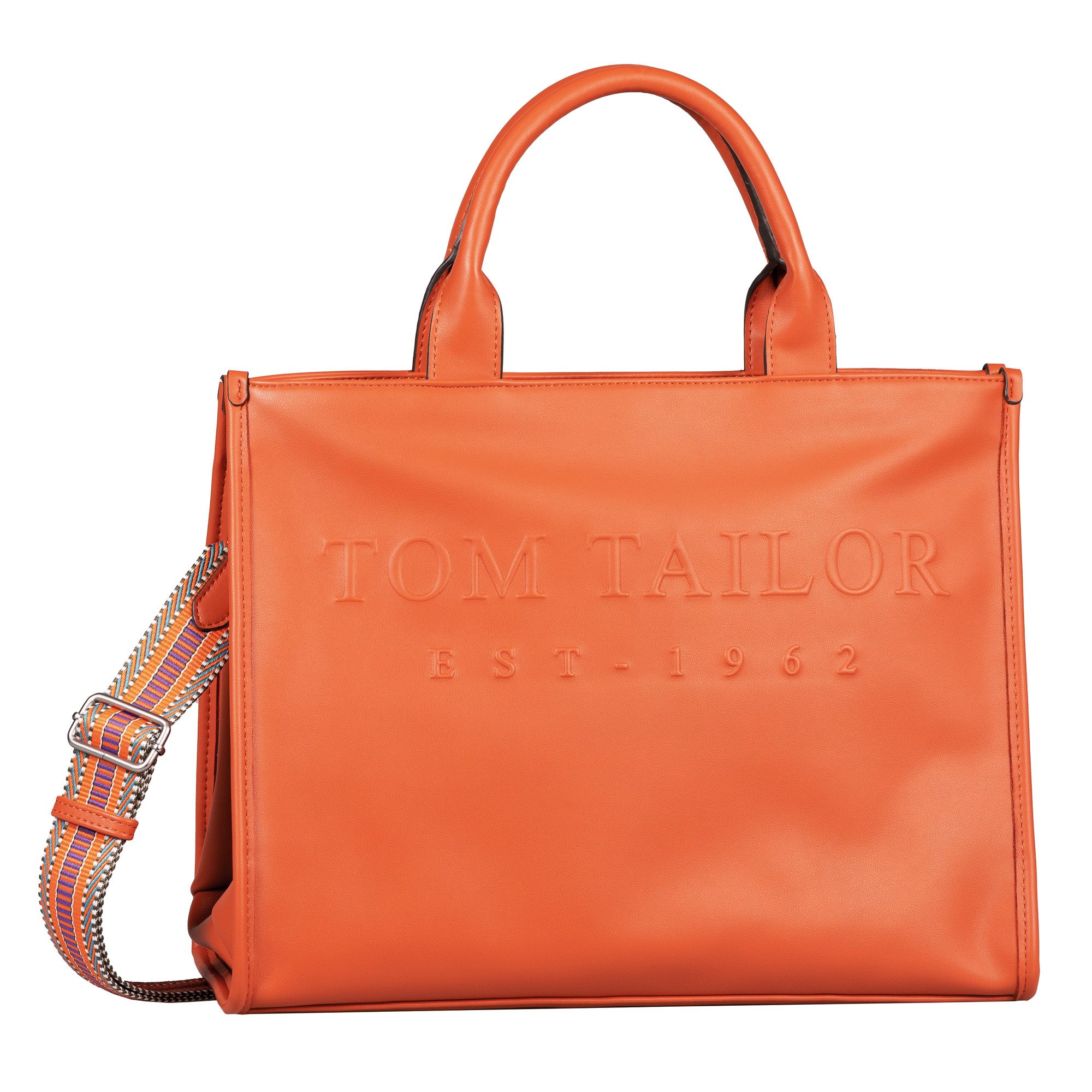 Shopper TOM TAILOR Zipp-Shopper TERESA Shopper Bag orange