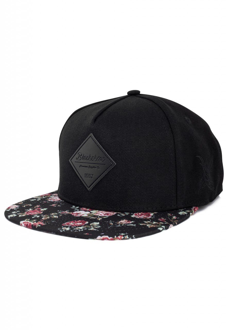 Snapback Cap Florale Snapback Cap Black Beauty Vol. II - Schwarz-Floral