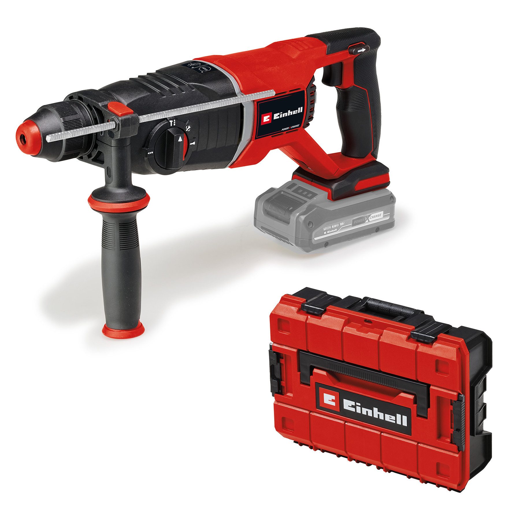 Einhell Akku-Bohrhammer TP-HD 18/26 D Li BL - Solo, (Set, 2-tlg), Einhell Professional, inkl. Koffer, ohne Akku und Ladegerät