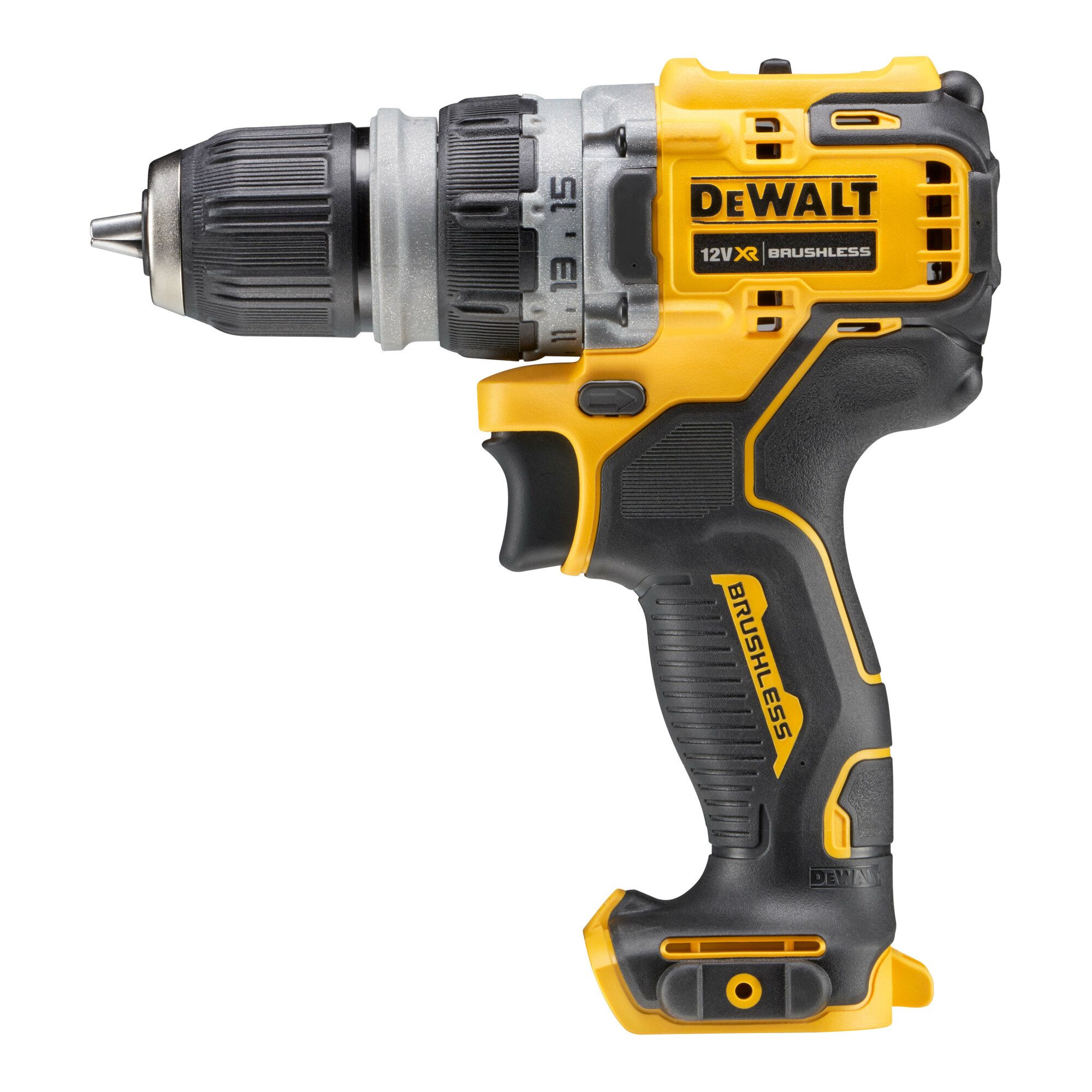 DeWalt Bohrschrauber DEWALT 12 Volt Akku-Bohrschrauber mit 4 werkzeuglos wechselbaren