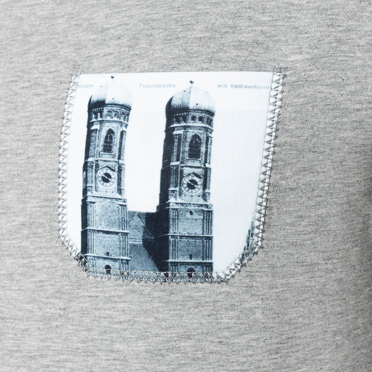 Wiesnkönig Ledergürtel T-Shirt Frauenkirche K20