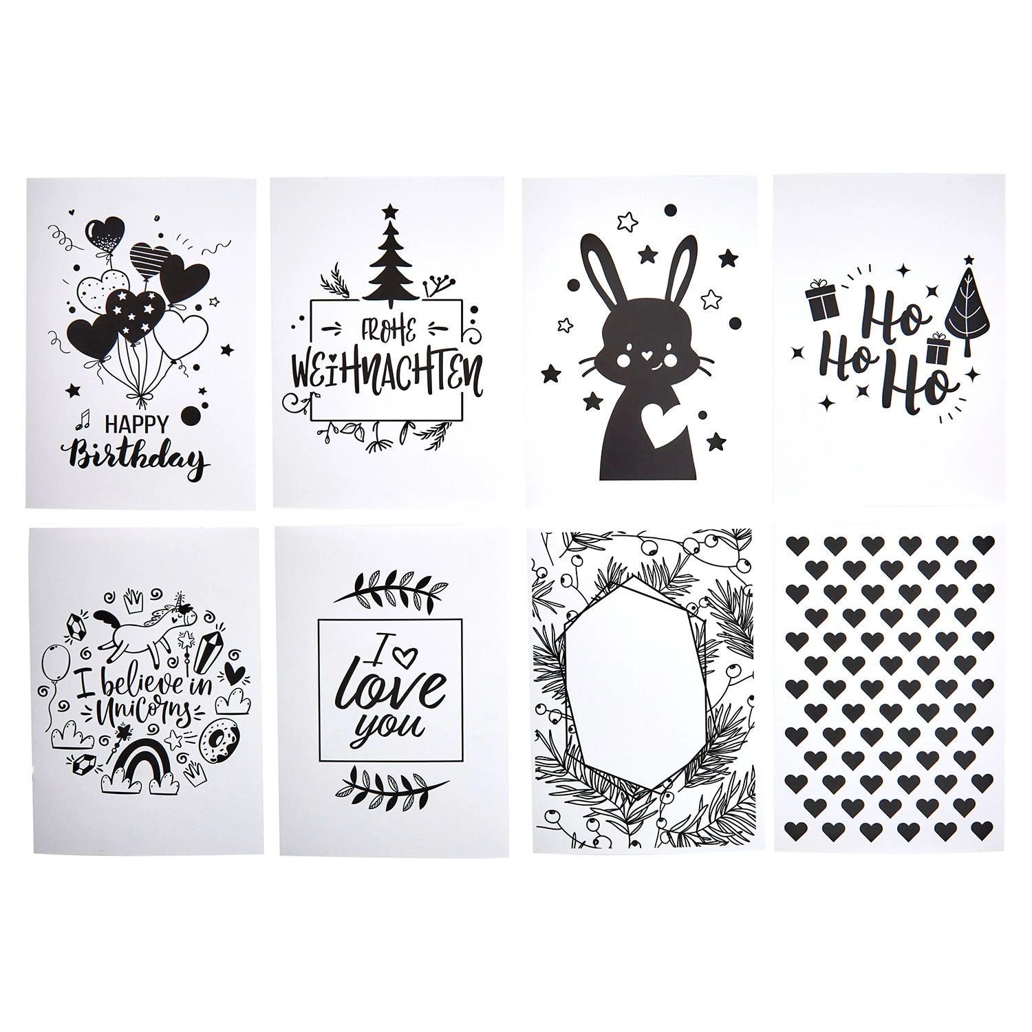 MONOLITH Laminiergerät Folienapplikator mit 10 Designvorlagen Heißfolienveredelung DIY Folien