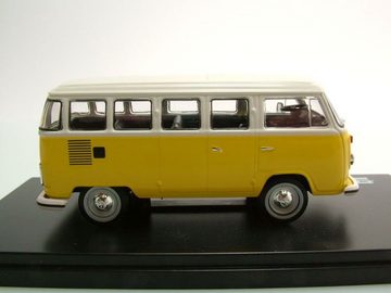 Triple9 Modellauto VW T2 Bus 1976 gelb weiß Modellauto 1:43 Triple9, Maßstab 1:43