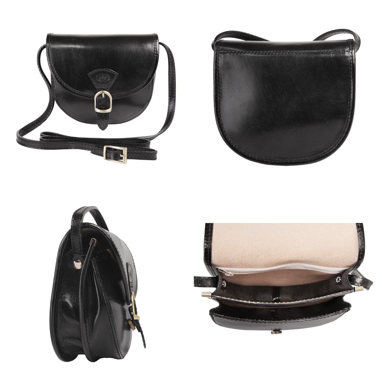 Piké Umhängetasche, echt Leder, Made in Italy günstig online kaufen