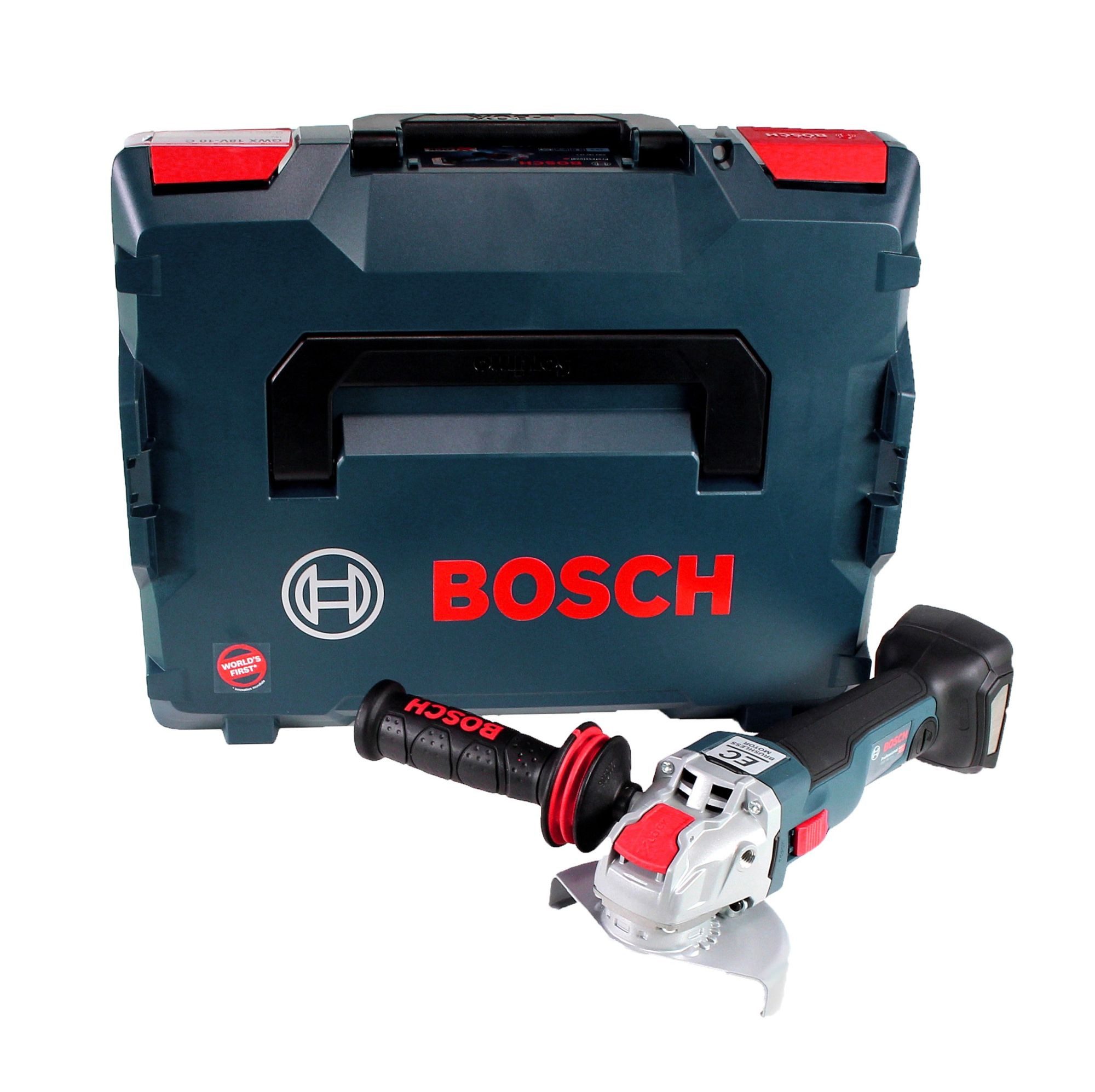 Bosch Professional Akku-Winkelschleifer GWX 18V-10 C Akku Winkelschleifer 18V 125mm brushless X-LOCK (06017B