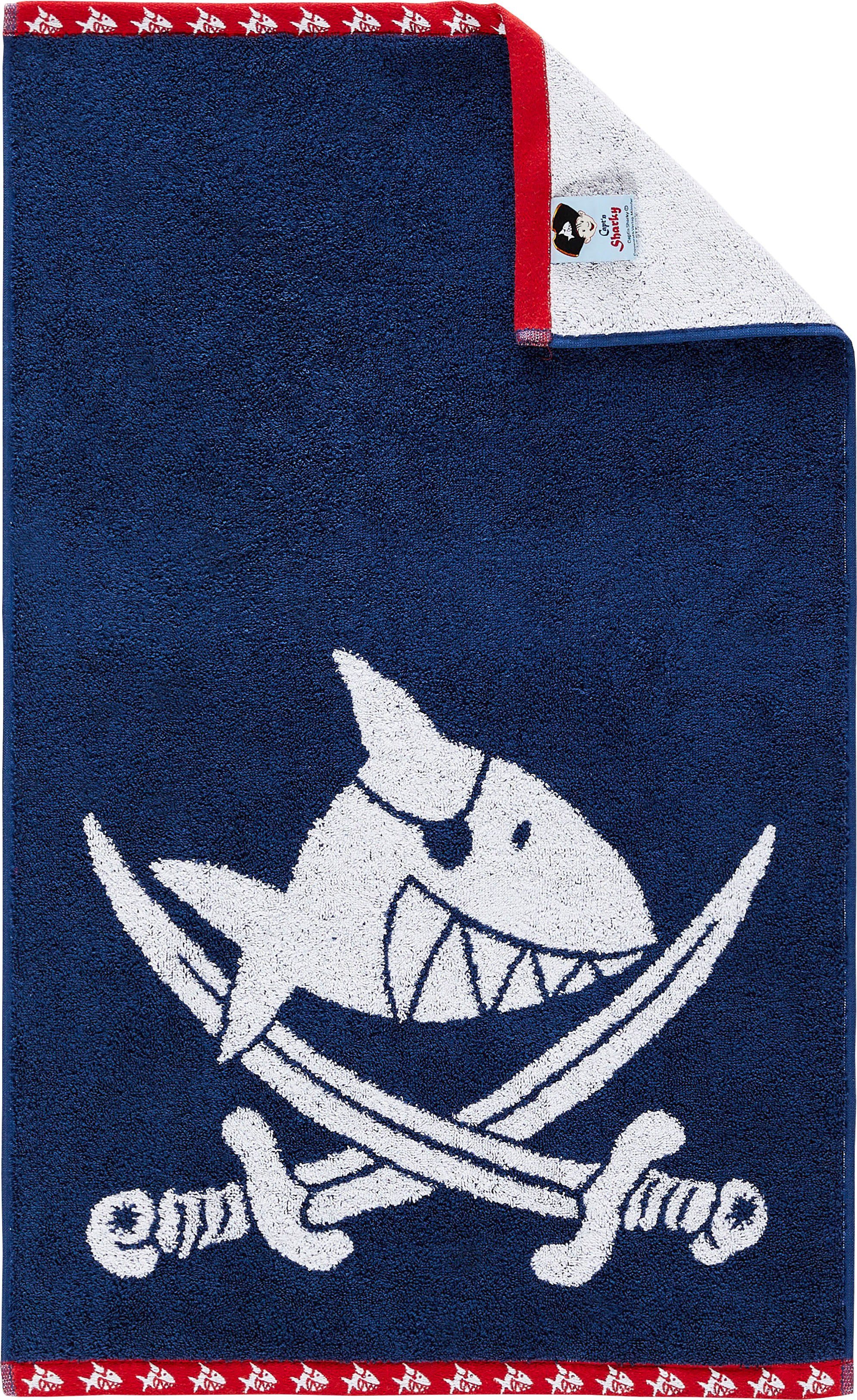 Dyckhoff Duschtuch Capt'n Sharky, Walkfrottier (1-St), günstig online kaufen