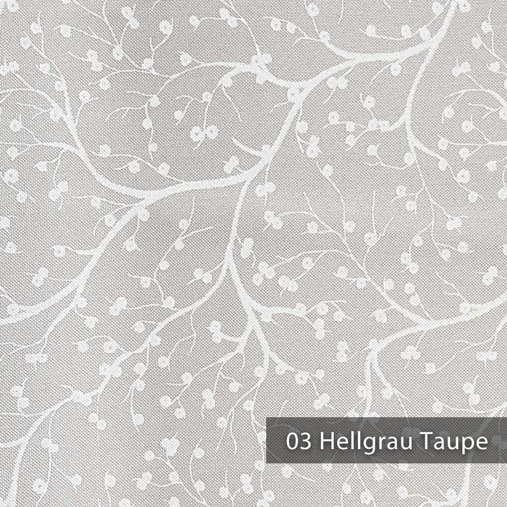 novely® Stoff HANAU TWIG - Möbelstoff mit Blumen-Print, Robust, Pflegeleicht, Waschbar, Meterware, 1lfm