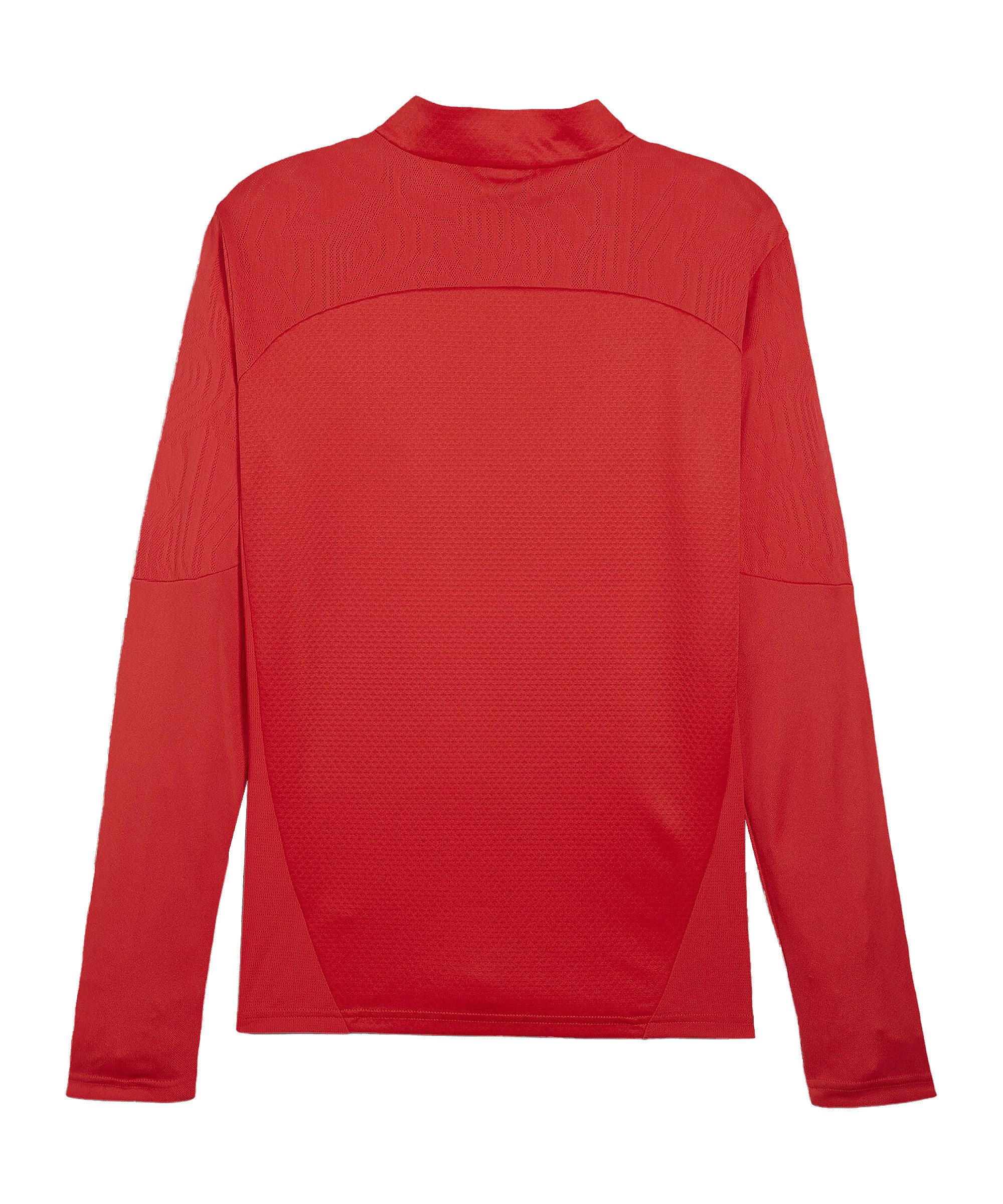 PUMA Fußballtrikot PUMA teamFINAL Training 1/4 Zip Sweatshirt Teamsport