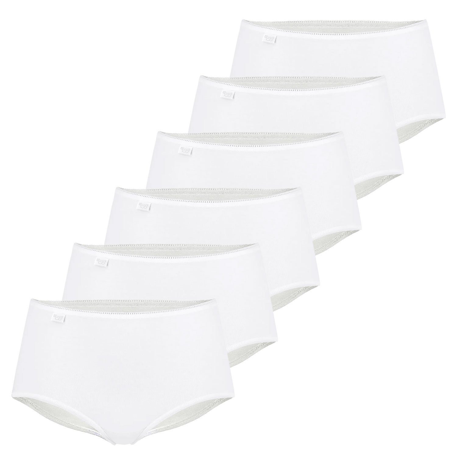 sloggi Midislip 24/7 Cotton hüftiger Sitz, breite Seitenpartie, elastischer Bund