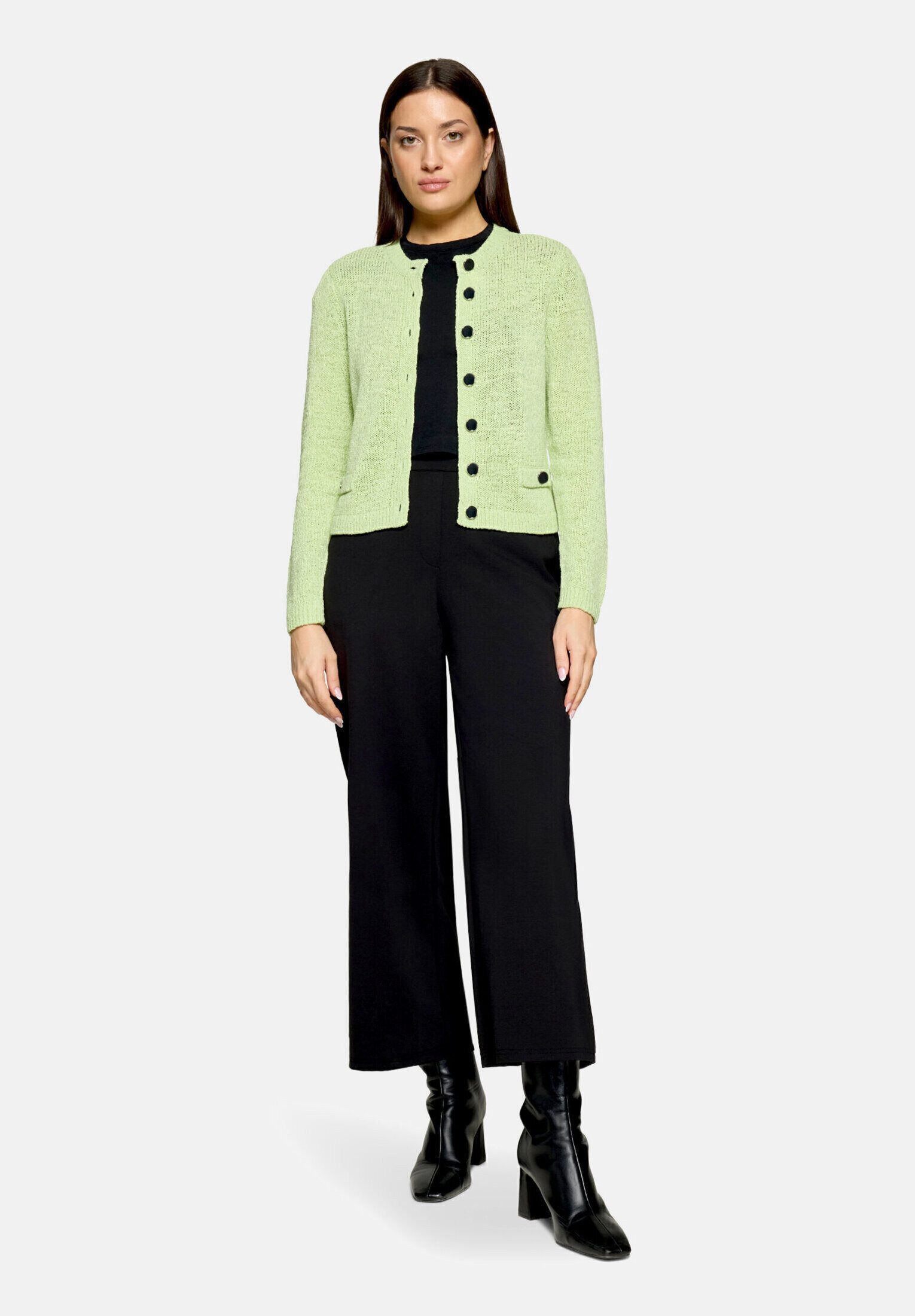 Betty Barclay Strickjacke Damen mit aufgesetzten Taschen (1-tlg)