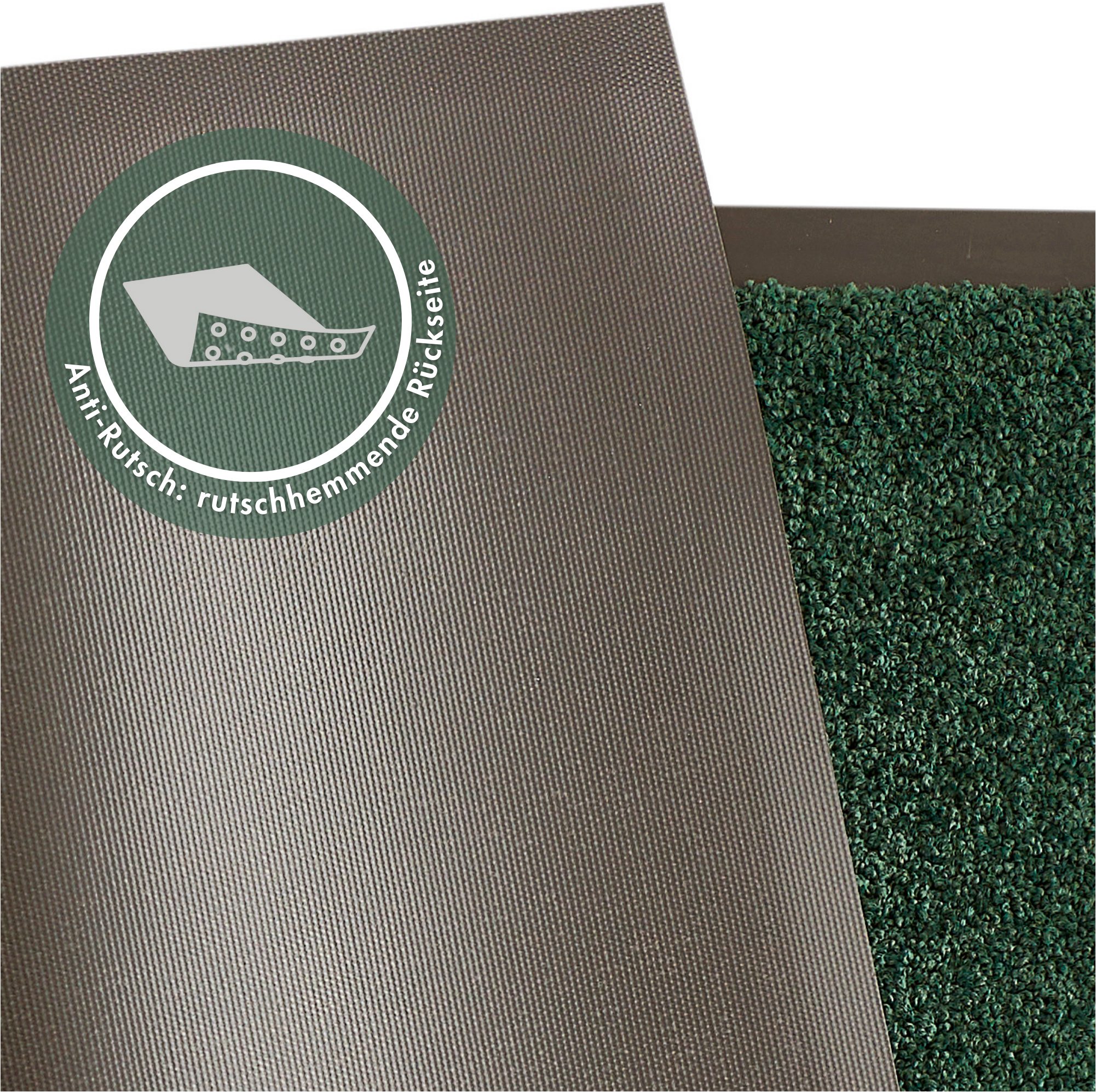 OTTO home Fußmatte Emil, Made in Netherlands, rechteckig, Höhe: 6 mm, Schmutzfangmatte, Uni Farben, rutschhemmend, waschbar (Handwäsche)