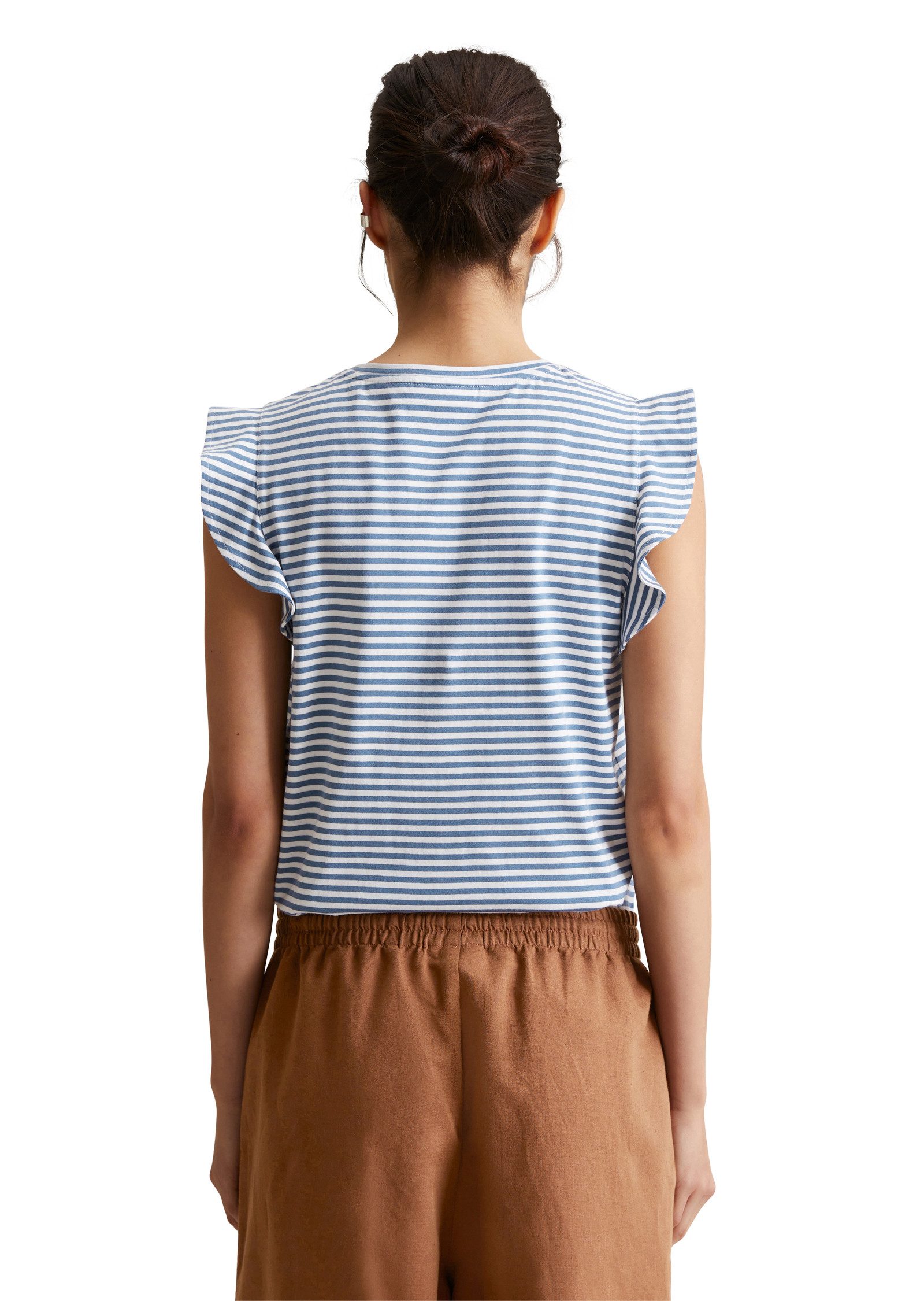 Marc O'Polo DENIM T-Shirt mit zeitlosem Ringelmuster günstig online kaufen