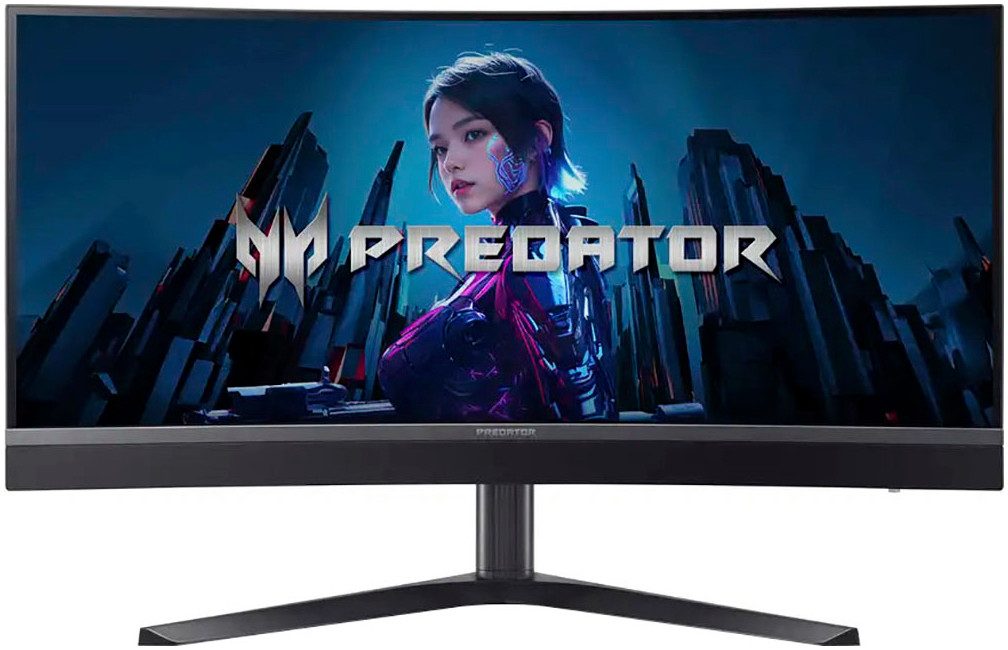Acer X34 V3 Curved-Gaming-Monitor (86 cm/34 ", 3440 x 1440 px, UWQHD, 1 ms Reaktionszeit, 180 Hz, VA LED)
