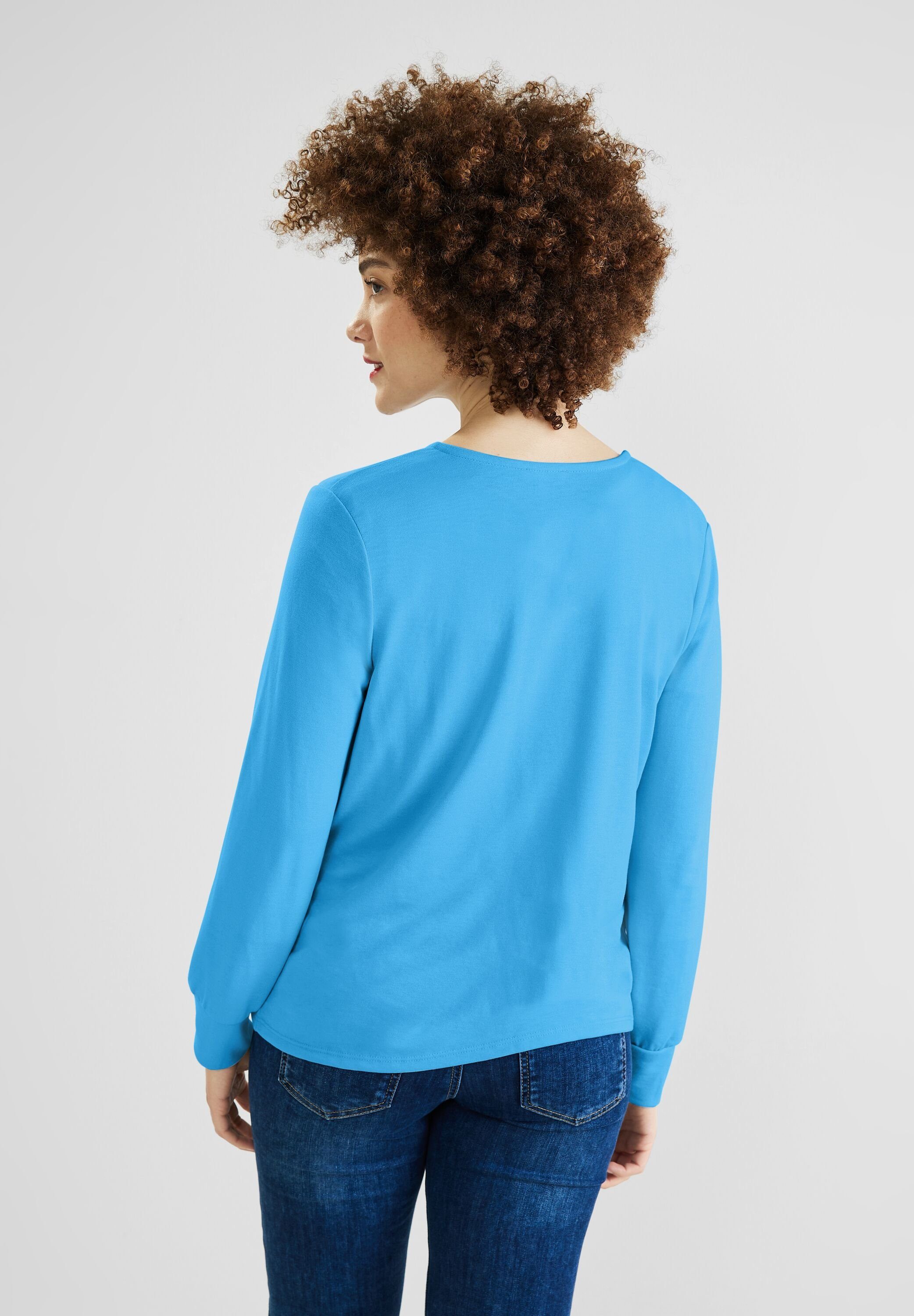 blue ONE Basic-Style Shirtjacke im splash STREET