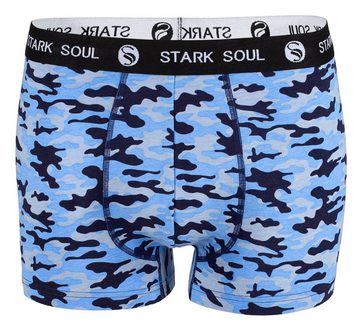 Stark Soul® Boxershorts Boxershorts Herren, Camouflage, 3'er Pack, Retroshorts, Hipster, Unterhosen 3er-Pack