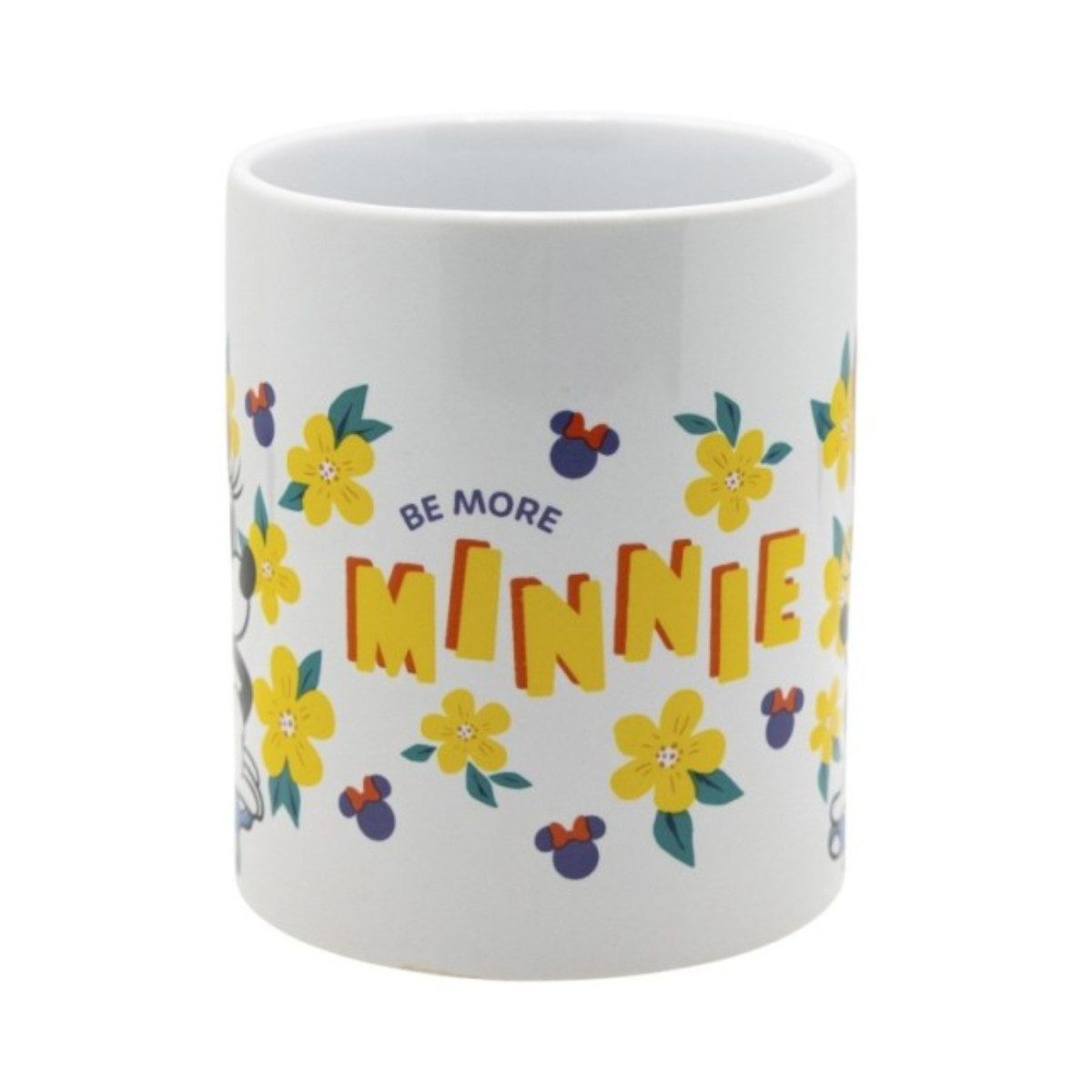 Disney Minnie Mouse Tasse Becher 325 ml für Kaffee Tee Kakao und Sammlung, Keramik