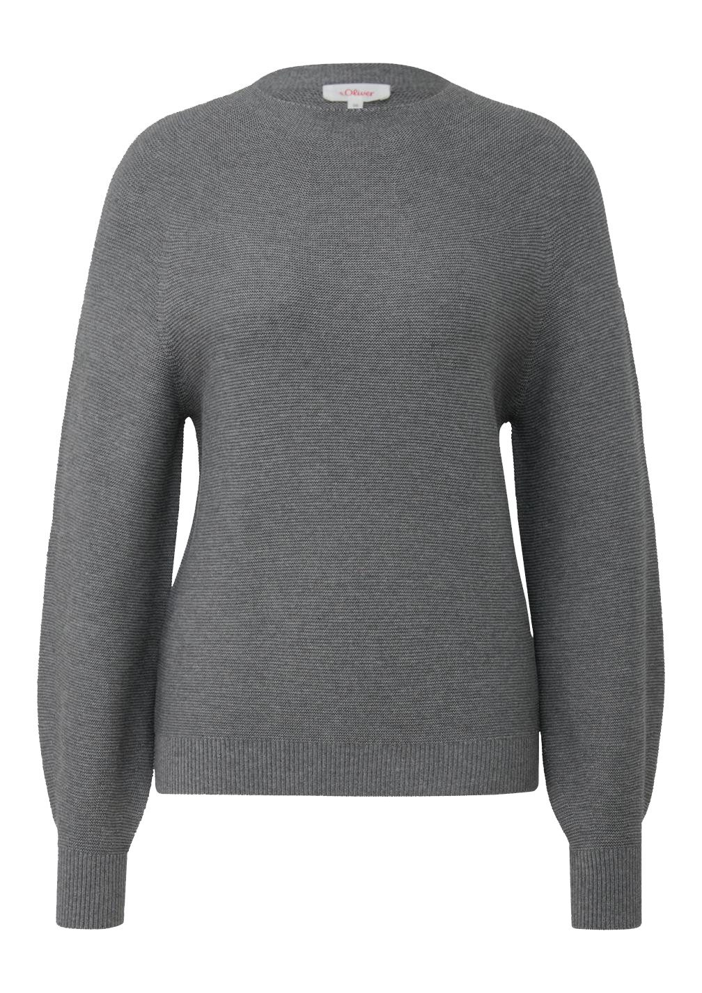 Rundhalspullover Basic